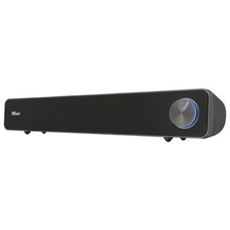 Trust Arys Barra de Sonido 2.0 para PC 12W Negro Trust Arys Barra de Sonido 2.0 para PC 12W Negro